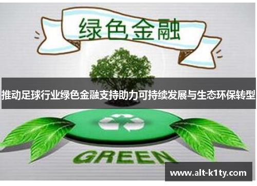 推动足球行业绿色金融支持助力可持续发展与生态环保转型